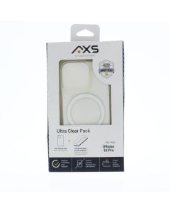 Axessorize B-STOCK Case FIT Apple iPhone 15 PRO ULTRA CLEAR PACK Clear  - (PIPCM3120)