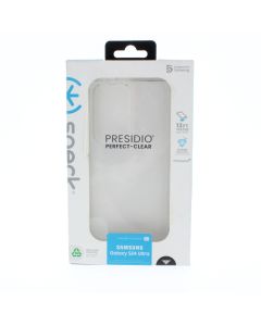 Speck A-STOCK Case FIT Samsung Galaxy S24 Ultra PRESIDIO- Perfect Clear Clear  - (150620-5085)