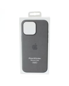 Apple NEW Case FIT Apple iPhone 16 Pro Max Silicone Case Magsafe Stone Gray - (MYYV3ZM/A)