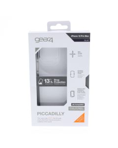 Gear4 A-STOCK Case FIT Apple iPhone 12 Pro Max Clear/Blue 