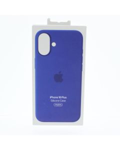 Apple NEW Case FIT Apple iPhone 16 Plus Silicone Case Magsafe Ultramarine - (MYYF3ZM/A)