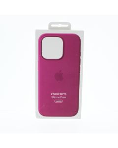 Apple NEW Case FIT Apple iPhone 16 Pro Silicone Case Magsafe Fuchsia - (MYYN3ZM/A)