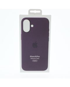 Apple A-STOCK Case FIT Apple iPhone 16 Plus Silicone Case Magsafe Plum - (MYYD3ZM/A)