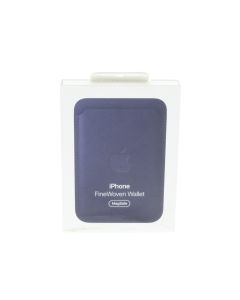 Apple NEW Fine Woven Wallet Magsafe Deep Blue - (MA6X4ZM/A)