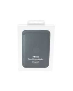 Apple NEW Fine Woven Wallet Magsafe Dark Green - (MA6Y4ZM/A)