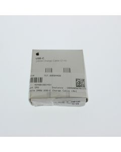Apple B-STOCK Braided Cable USB-C To USB-C 2 Meter (6 ft) Model A2794 240W White - (MYQT3AM/A)
