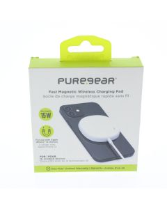 Pure Gear A-STOCK Cable USB-C To Wireless MagSafe Charger 1.2 Meter (3.9 ft) 15W  White  - (GO1321PGed2 I 63491PG)