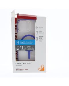 ZAGG NEW Case FIT Apple New iPhone 6.1" 2022 Clear/purple 