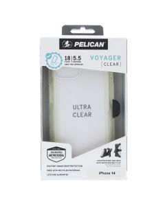 Pelican B-STOCK Case FIT Apple iPhone 14, iPhone 6.1" Voyager Clear - (WO263718)