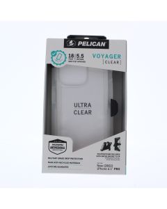 Pelican NEW Case FIT Apple iPhone 14 Pro Voyager Clear - (V1PO25203)