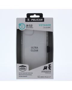 Pelican NEW Case FIT Apple iPhone 14 PLUS 6.7" Voyager Clear - (V1PO25197)
