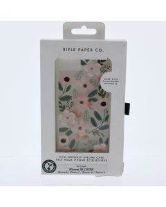 Rifle Paper NEW Case FIT Apple iPhone SE (2020) iPhone /8/7/6s/6 Clear/floral - (CMO42894-08)