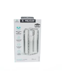 Pelican NEW Case FIT Apple iPhone 13, iPhone 6.1" Voyager Clear - (V1PO24448)