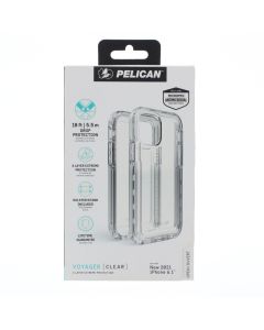 Pelican B-STOCK Case FIT Apple iPhone 13, iPhone 6.1" Voyager Clear - (V1PO23841)