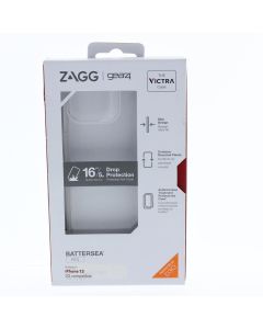 ZAGG A-STOCK Case FIT Apple iPhone 13, iPhone 6.1" 2021 BATTERSEA Clear 