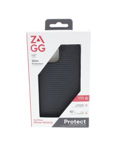 ZAGG A-STOCK Case FIT Apple iPhone 15/14/13 Black 