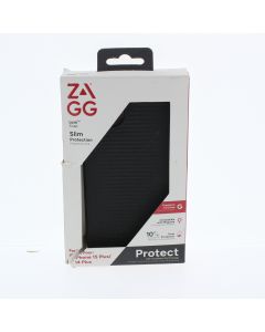 ZAGG A-STOCK Case FIT Apple iPhone 15 Plus/ 14 Plus MagSafe Compatible Black 