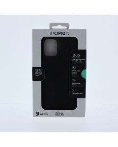 Incipio A-STOCK Case FIT Samsung Galaxy A12 Duo Black - (SA-1080-BLK)