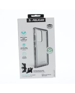 Pelican NEW Case FIT Samsung Galaxy S22 Ultra Holster/stand Incluided Clear  - (PP048128)