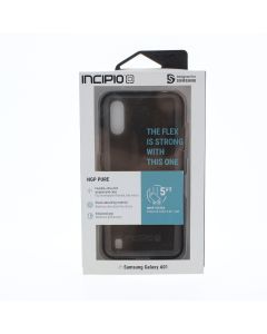Incipio NEW Case FIT Samsung Galaxy A01 NGP PURE Smoke Black - (SA-1042-BLK)