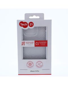 Tech 21 NEW Case FIT Apple iPhone 14 Pro, iPhone 6.1" P (2022) Sparkle Radiant 