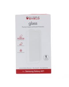 ZAGG NEW Screen Protector FIT Samsung Galaxy A01 Glass Clear 