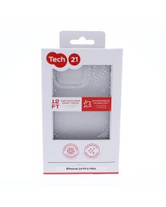 Tech 21 NEW Case FIT Apple iPhone 14 Pro Max, iPhone 6.7" P ((2022) Evosparkle  Radiant - (D2241)