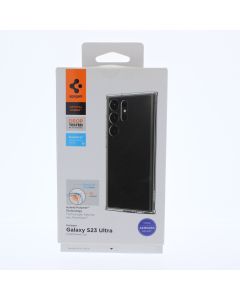 Spigen A-STOCK Case FIT Samsung Galaxy S23 Ultra Crystal Hybrid Clear - (ACS05646)