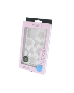 Kate Spade NEW Case FIT Apple iPhone 6.7" (2022) Hollyhock Floral Clear - (KSIPH-225-HHCCS)