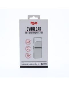 Tech 21 B-STOCK Case FIT Samsung Galaxy Z Flip3 5G EvoClear Clear - (T21-9061PKG21)