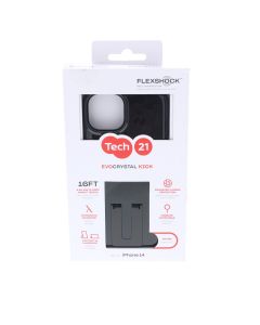 Tech 21 A-STOCK Case FIT Apple iPhone 14 EvoCrystal Kick Black - (T21-10233)