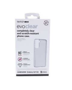 Tech 21 NEW Case FIT Samsung Galaxy S21 5G EvoClear Clear - (T21-8725)
