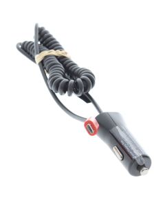Verizon A-STOCK Car Lighter to Attached Micro USB Car Charger 24W 2.7AMP (ERL) Black - (VPCQC3MICR-M1)
