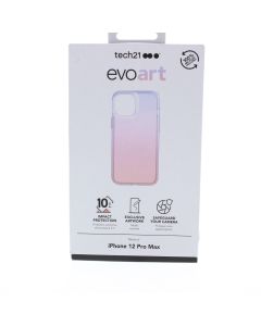 Tech 21 NEW Case FIT Apple iPhone 12 Pro Max Evoart Multicolor - (T21-8864)
