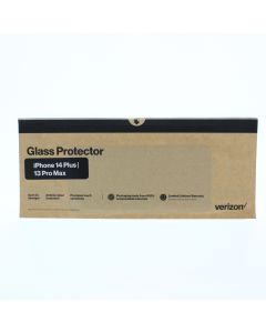 Verizon NEW Screen Protector FIT Apple iPhone 14 Plus/13 Pro Max iPhone 14 Plus /13 Pro Max  Clear 