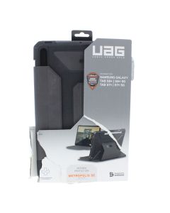 UAG A-STOCK Tablet Case FIT Samsung Galaxy Tab S8+, S8+ 5G / S7+, S7+ 5G Metropolis SE Black - (UAG224012114040)