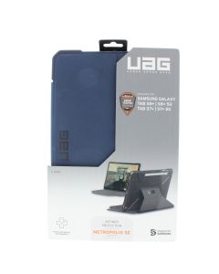 UAG A-STOCK Tablet Case FIT Samsung Galaxy Tab S8+, S8+ 5G / S7+, S7+ 5G Metropolis SE Blue - (UAG224012115555)