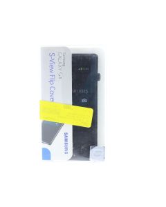 Samsung NEW Case FIT Samsung Galaxy S5 S-View Flip Cover Black - (EF-CG900BBESTA)