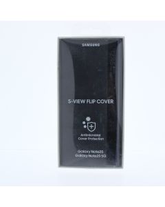 Samsung A-STOCK Case FIT Samsung Galaxy Note20 /Galaxy Note20 5G S-View Flip Cover  Black 