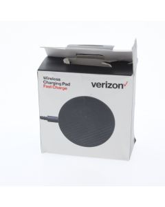 Verizon A-STOCK Attached Micro USB Wall Charger 18W 2AMP 10W Wireless Charging Pad Included Black - (WC10WGGL-AL)