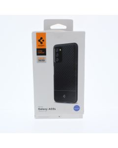 Spigen A-STOCK Case FIT Samsung Galaxy A03s Core Armor Black - (ACS04297)