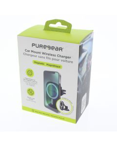 Pure Gear NEW Car Mount Wireless Charger  Black  