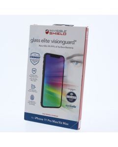 ZAGG NEW Screen Protector FIT Apple Iphone 11 Pro Max XS MAX  screen protector Glass Elite Visionguard+ Clear - (ZAG200103917-V)