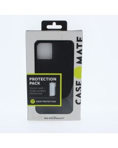 Case Mate NEW Case FIT Apple 2019 iPhone 6.5" + Screen Protection Black - (CM041087)