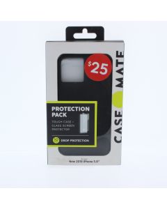 Case Mate NEW Case FIT Apple iPhone 5.8", iPhone 11 Pro Glass Screen Protector  Black 