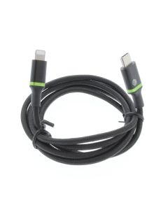 ATT A-STOCK Braided Cable USB-C To Lightning 1 Meter (3.2 ft) Black  