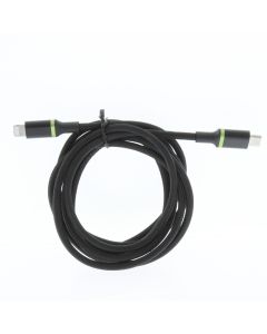 ATT A-STOCK Braided Cable USB-C To Lightning 2 Meter (6 ft) Black  