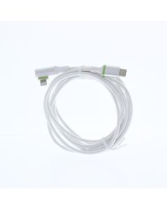 ATT A-STOCK Braided Cable USB-C To Lightning 1.8 Meter (5.9 ft) White 