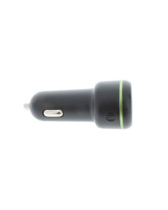 ATT A-STOCK Car Lighter to USB-C &amp; USB-A Car Charger 20W 12w/20w Black 