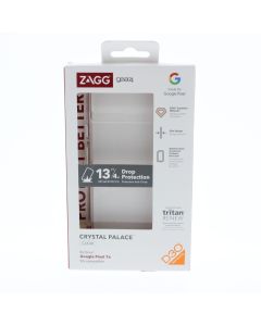 ZAGG A-STOCK Case FIT Google Pixel 7a Crystal Palace Clear 